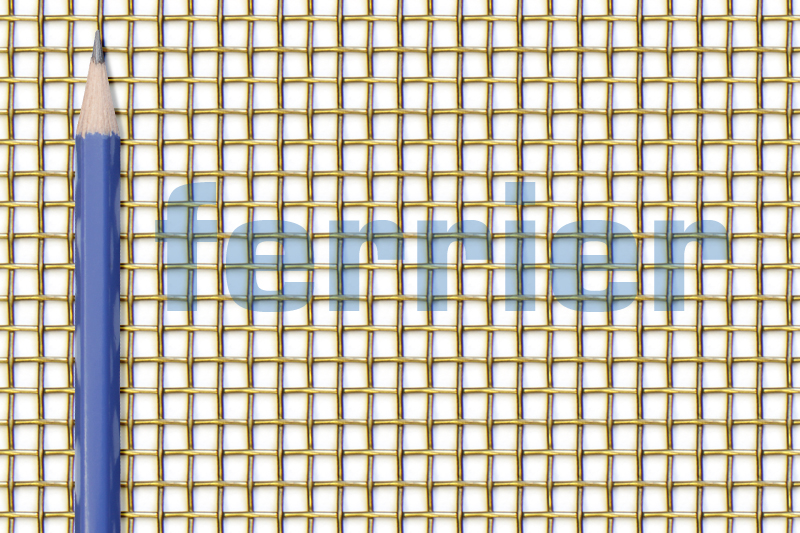 Ferrier brass 8 x 8 mesh x .028 weavemesh
