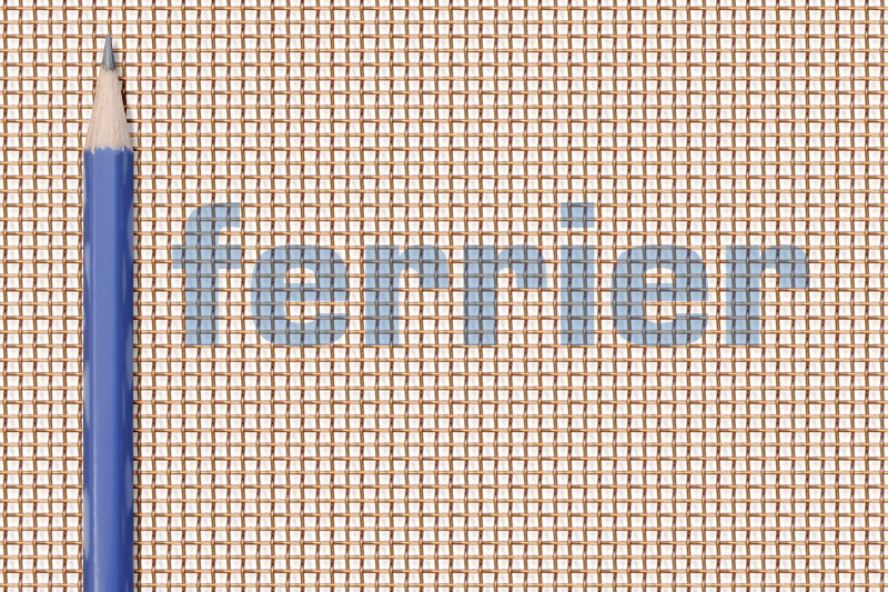 Ferrier copper 12 x 12 mesh x .023 weavemesh