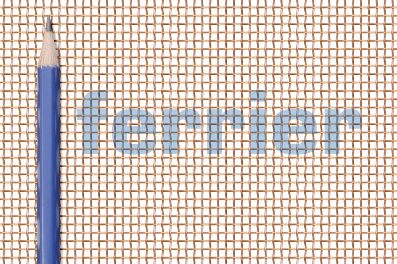 Ferrier copper 10 x 10 mesh x .025 weavemesh